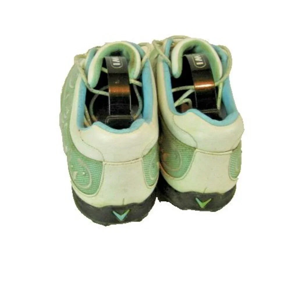 Womens Shabby Chic Callaway Golf Shoes White/Blue Embroidery Rhinestones Sz 7